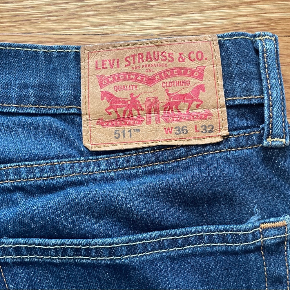 Levi's 511 Slim Fit Men's Jeans in Dark Blue